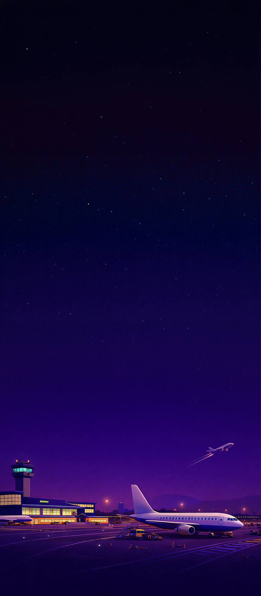 Cosmic waitlist background